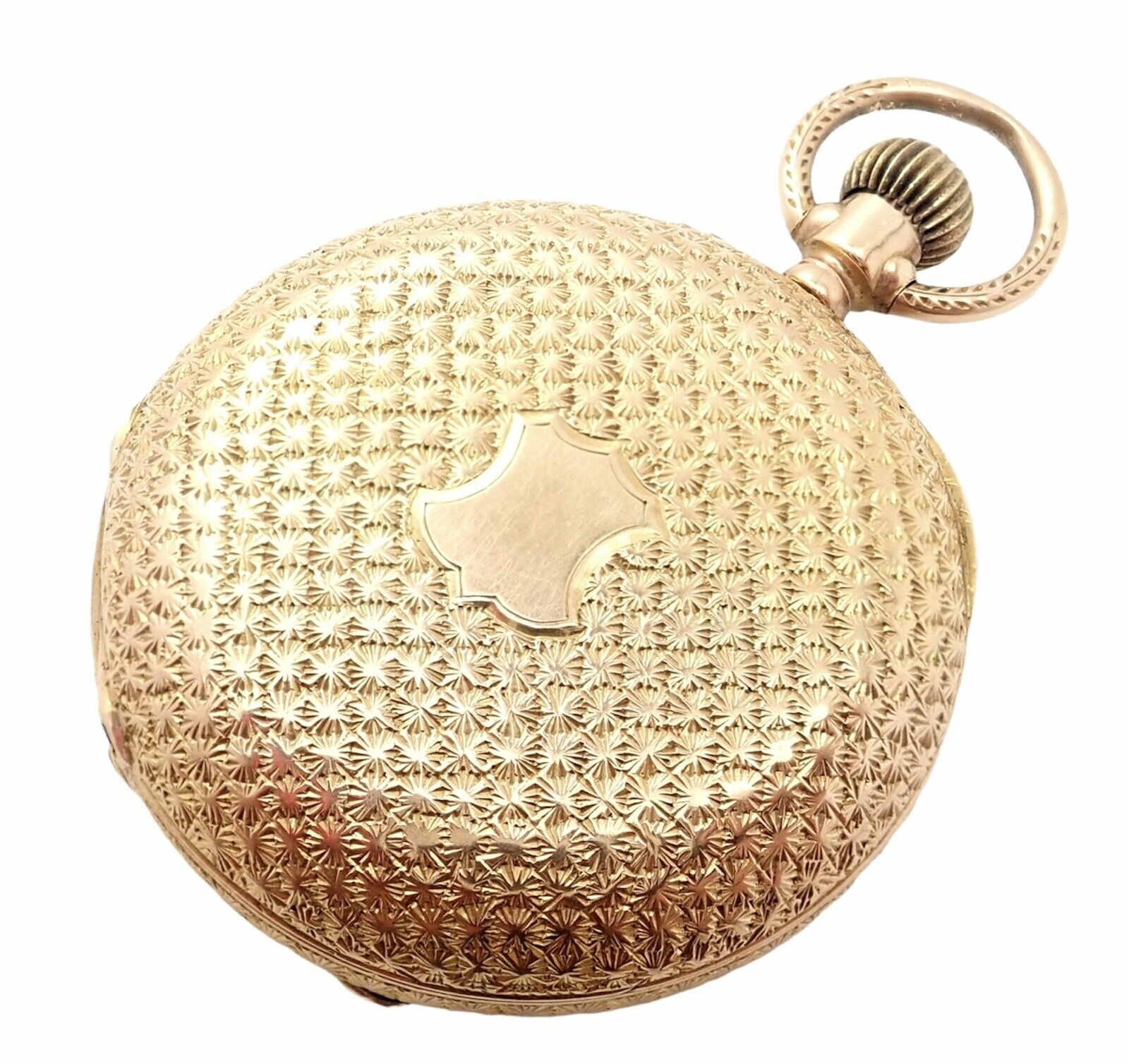 Vintage! Swiss 14k Yellow Gold Ladies Pocket Watch 33mm High Grade Movement | Fortrove