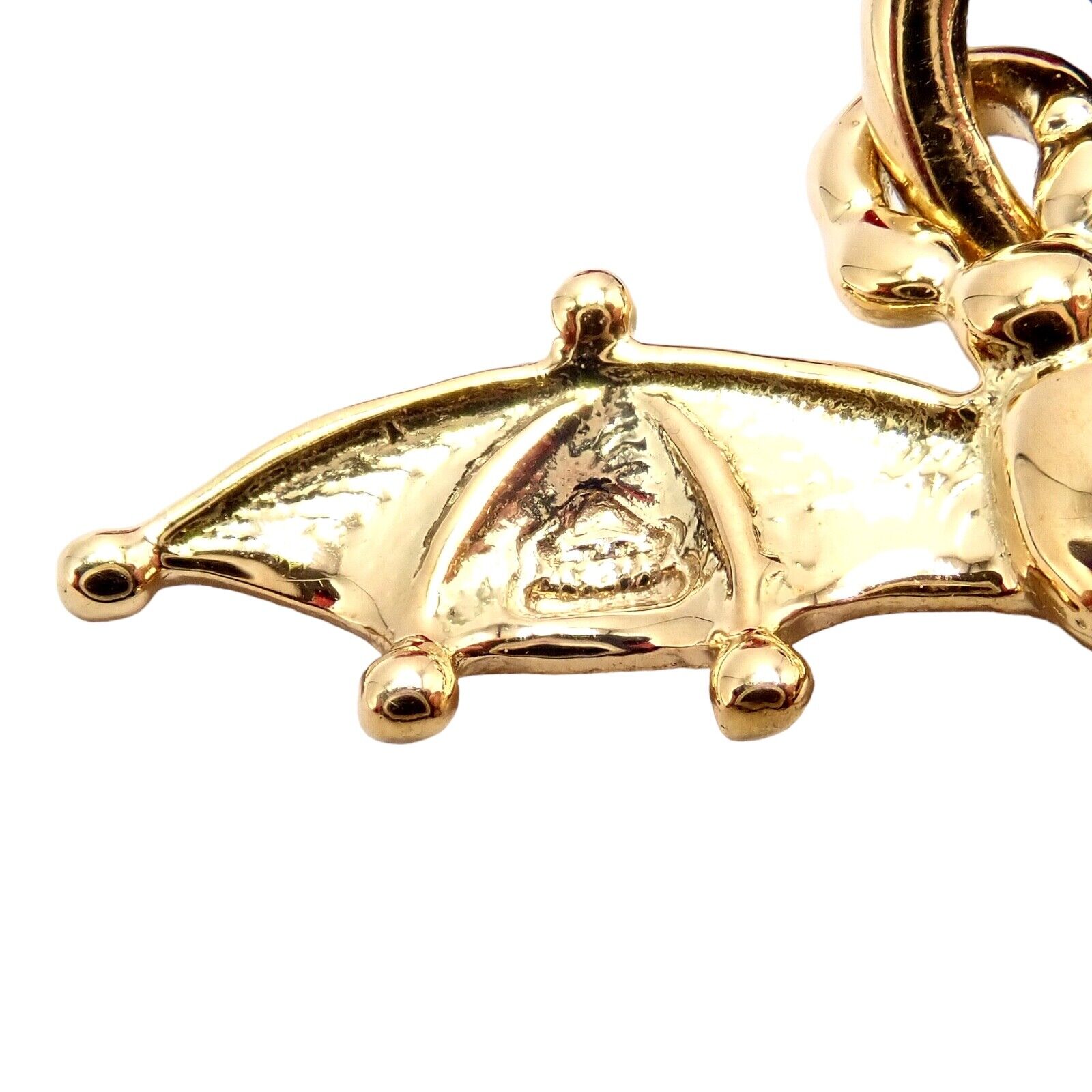 Temple St. Clair Jewelry & Watches:Fine Jewelry:Bracelets & Charms Temple St Clair 18k Gold Bat Charm Cord Bracelet