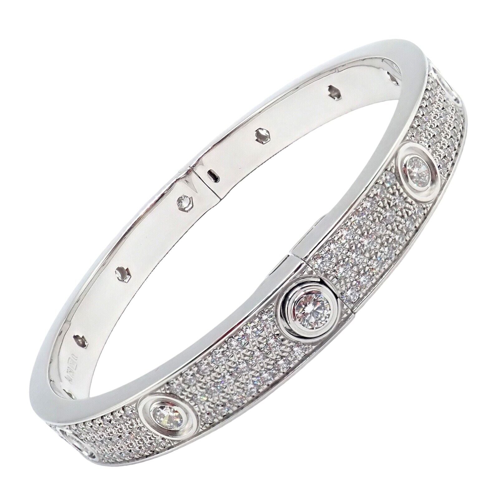 cartier diamond love bracelet