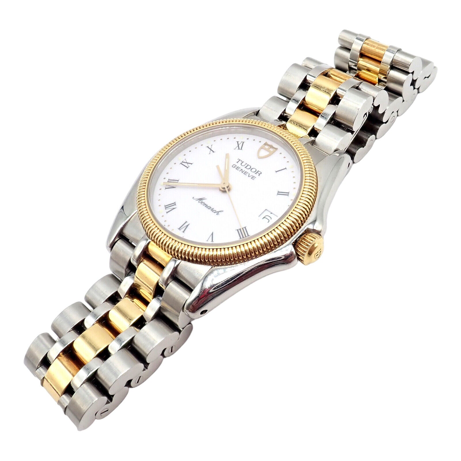 Authentic Vintage! 1991 Tudor Stainless Steel Two Tone Quartz Watch 15733 | Fortrove