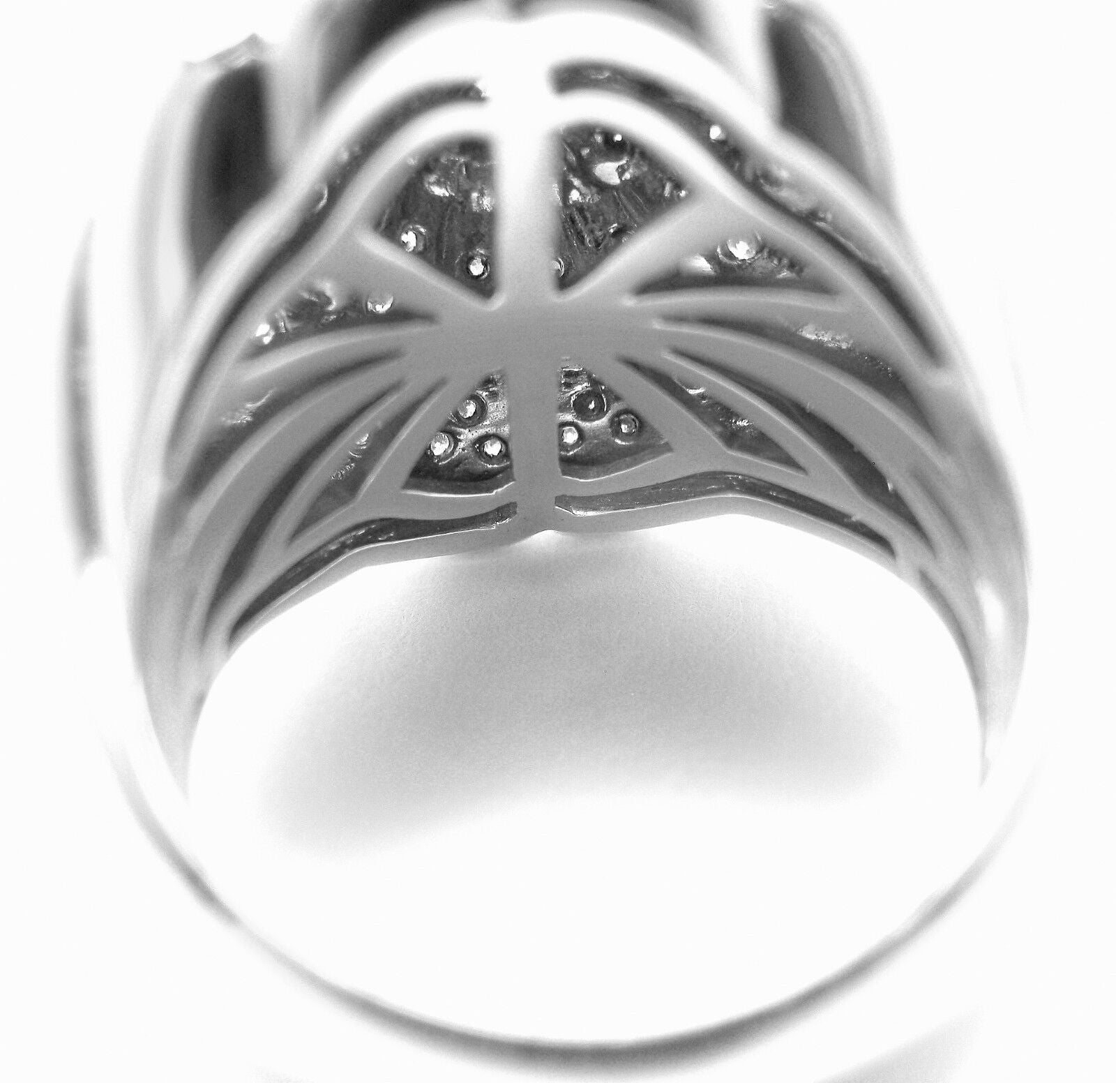 New! Authentic Carrera Y Carrera Afrodita 18k White Gold Diamond Ring $10,500 | Fortrove