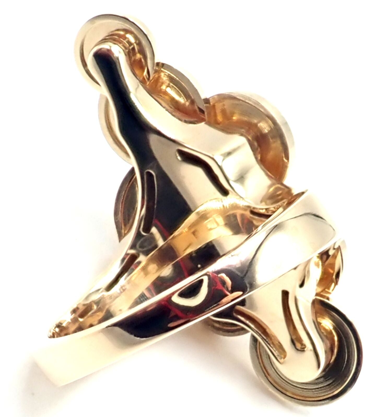 Bvlgari Jewelry & Watches:Fine Jewelry:Rings Authentic! Bvlgari Bulgari Cicladi 18k Yellow Gold Large Ring