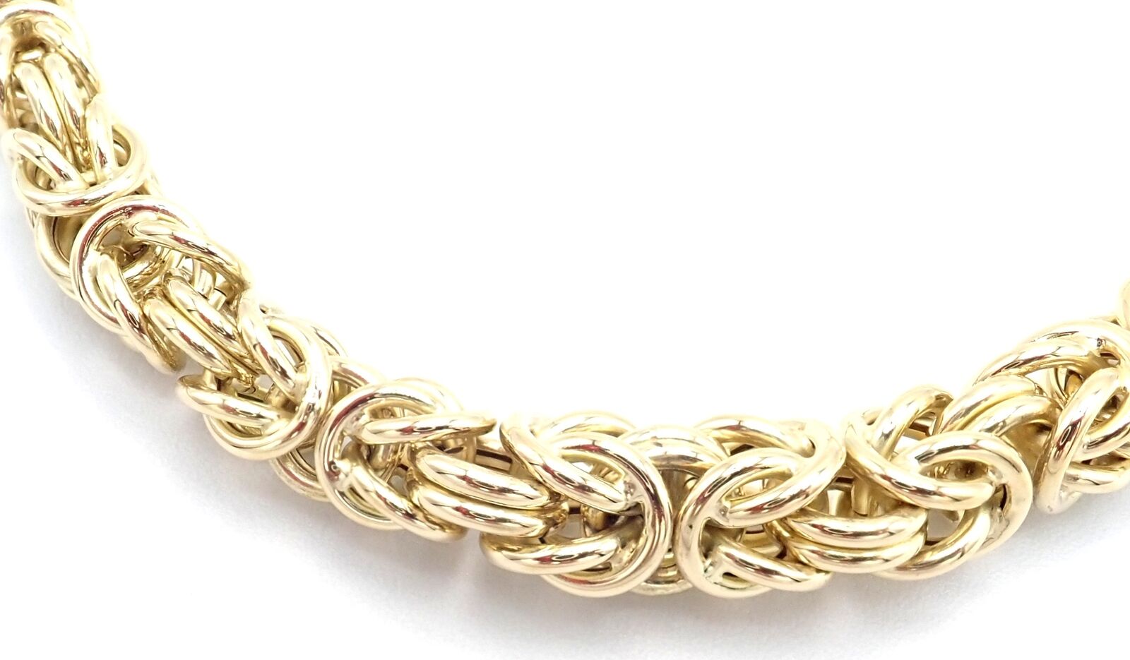 Bvlgari Jewelry & Watches:Fine Jewelry:Necklaces & Pendants Authentic! Vintage Bvlgari Bulgari 18k Yellow Gold Basket Weave Necklace