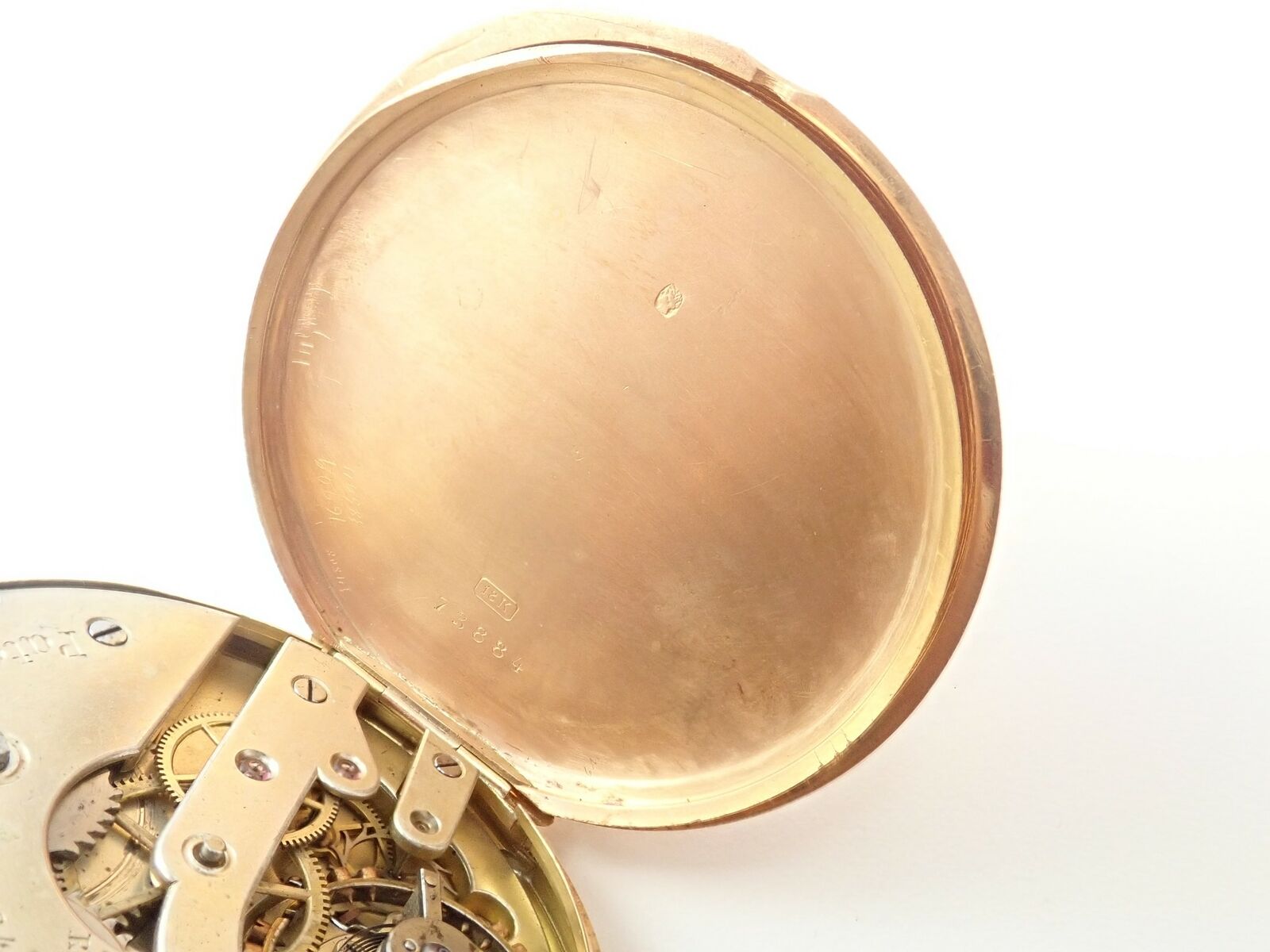 Rare! Patek Philippe 18k Yellow Gold Triple Signed 20s Pocket Watch c. 1890's | Fortrove