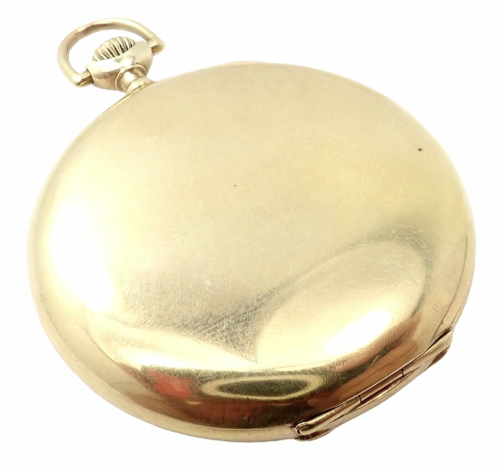 Vintage Howard 14k Yellow Gold 46mm 17j Pocket Watch c. 1920's | Fortrove