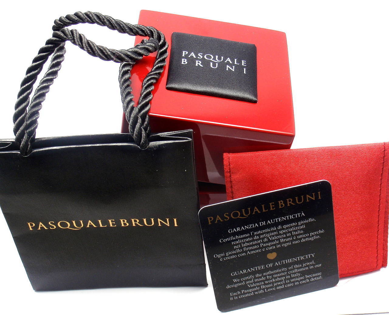 Authentic! Pasquale Bruni 18k White Gold Diamond Citrine Large Ring | Fortrove