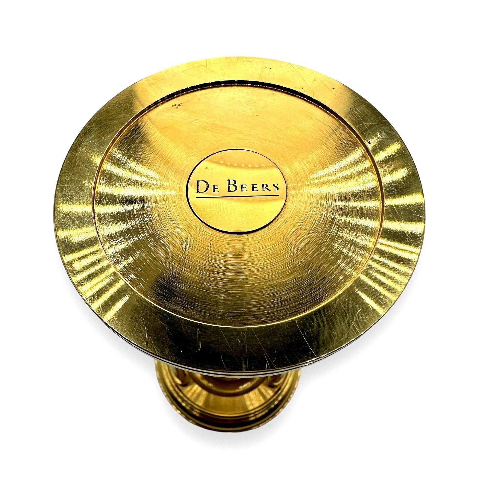 Authentic! De Beers Limited Edition Millennium 2000 Diamond Brass Hourglass | Fortrove