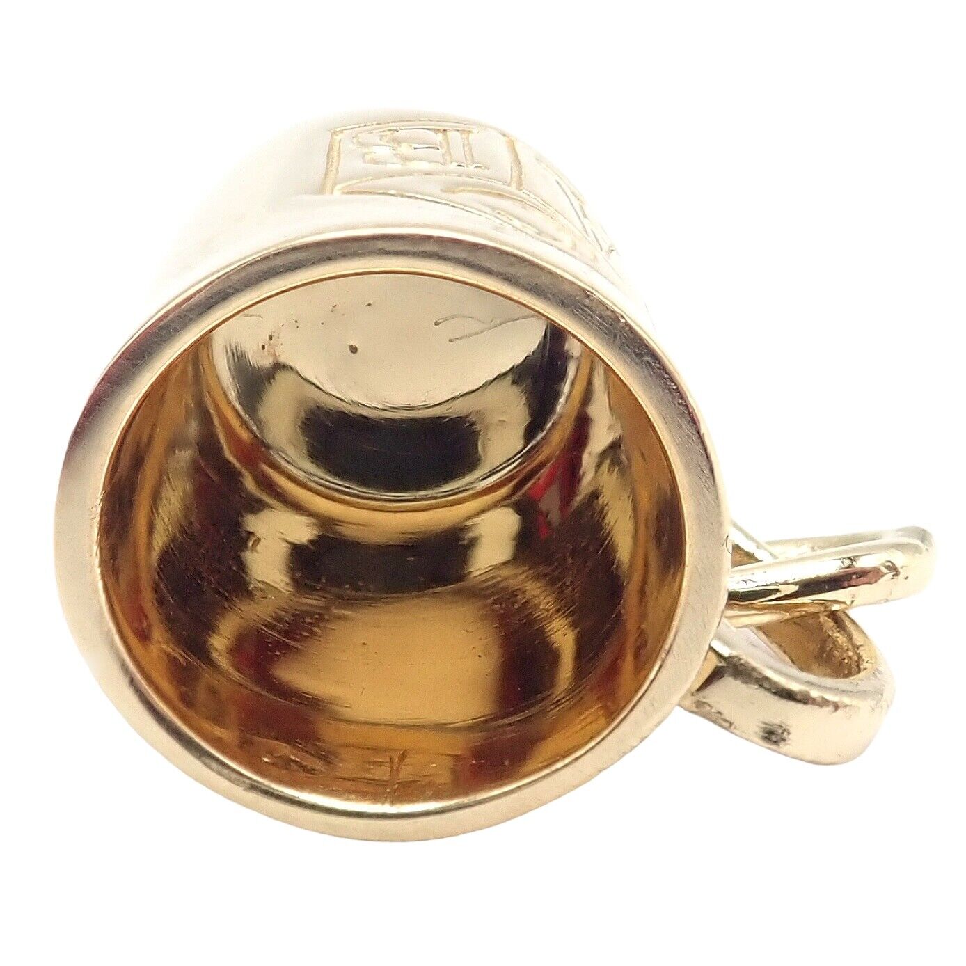 Rare Vintage Tiffany & Co. 18k Yellow Gold ABC Child Baby Cup Charm | Fortrove