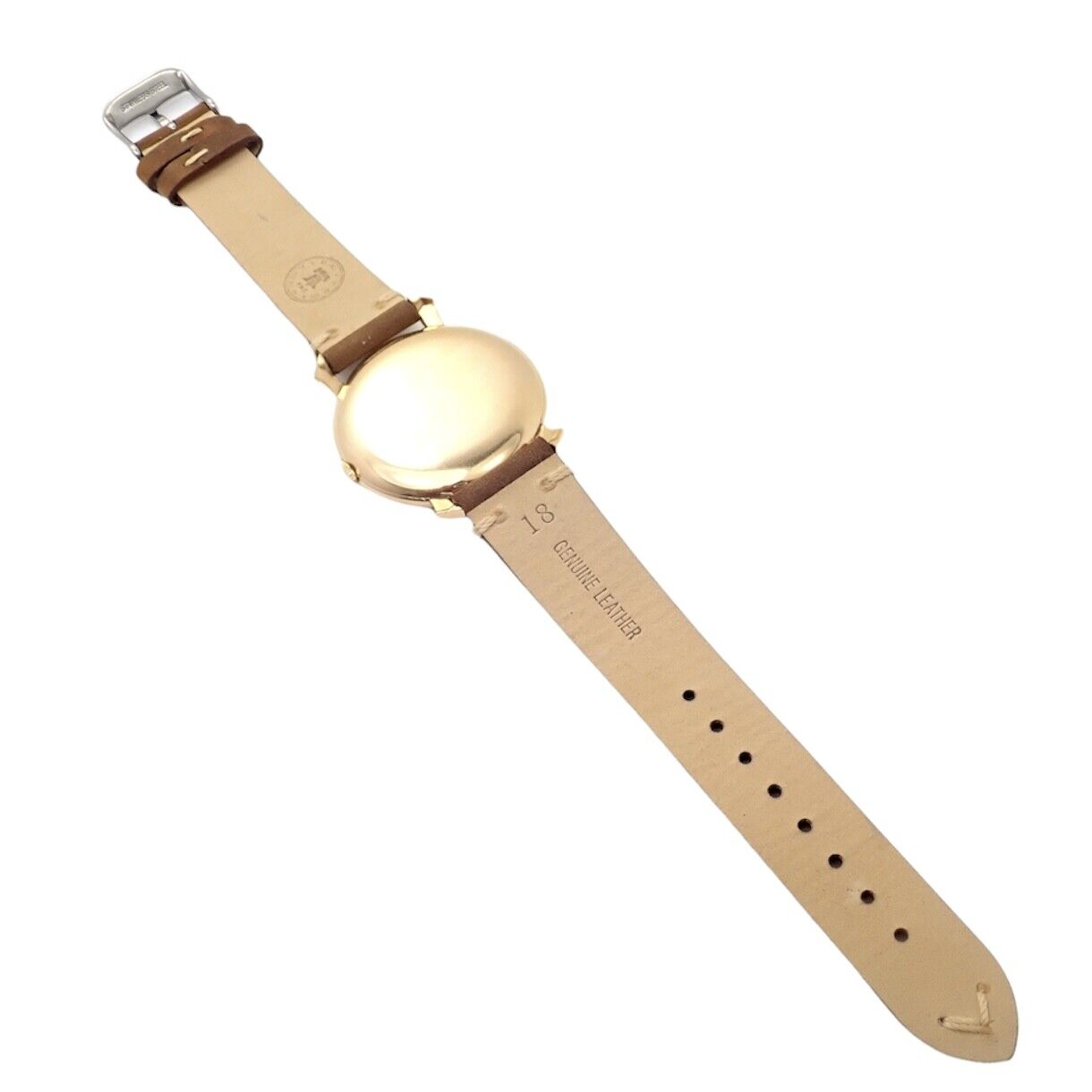 Authentic! IWC Schaffhausen International Watch Co 18k Yellow Gold Manual Watch | Fortrove