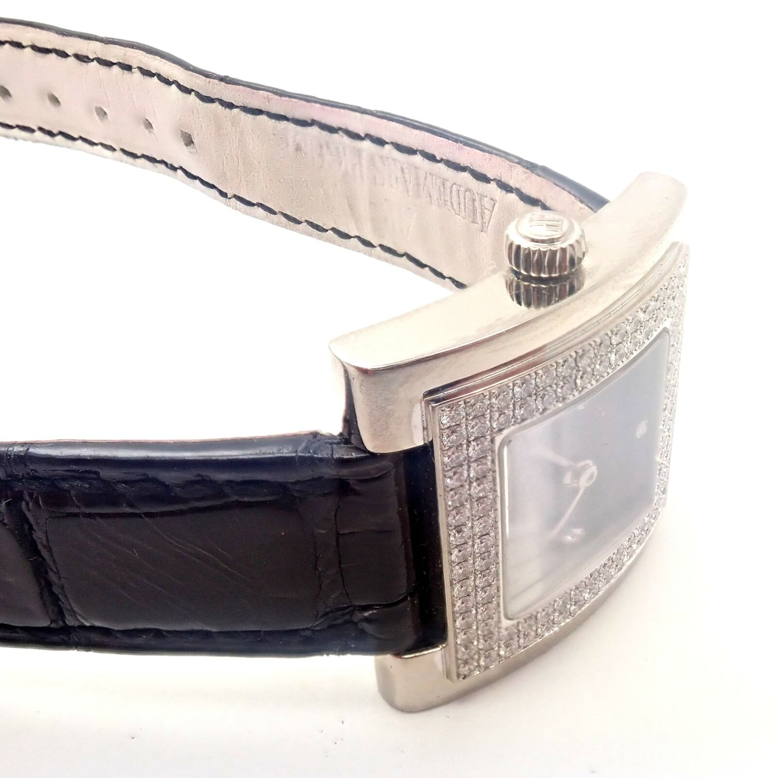 Authentic! Vintage Audemars Piguet 18k White Gold 1.15ct Diamond Ladies Watch | Fortrove