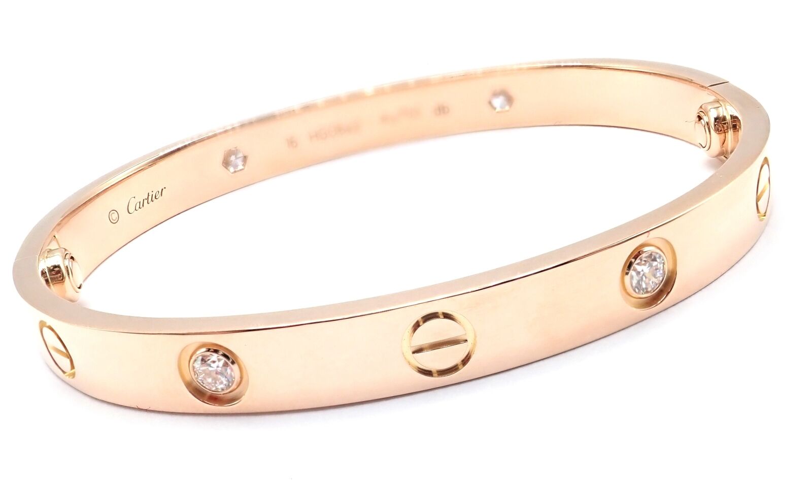 LOVE# bracelet, 4 diamonds