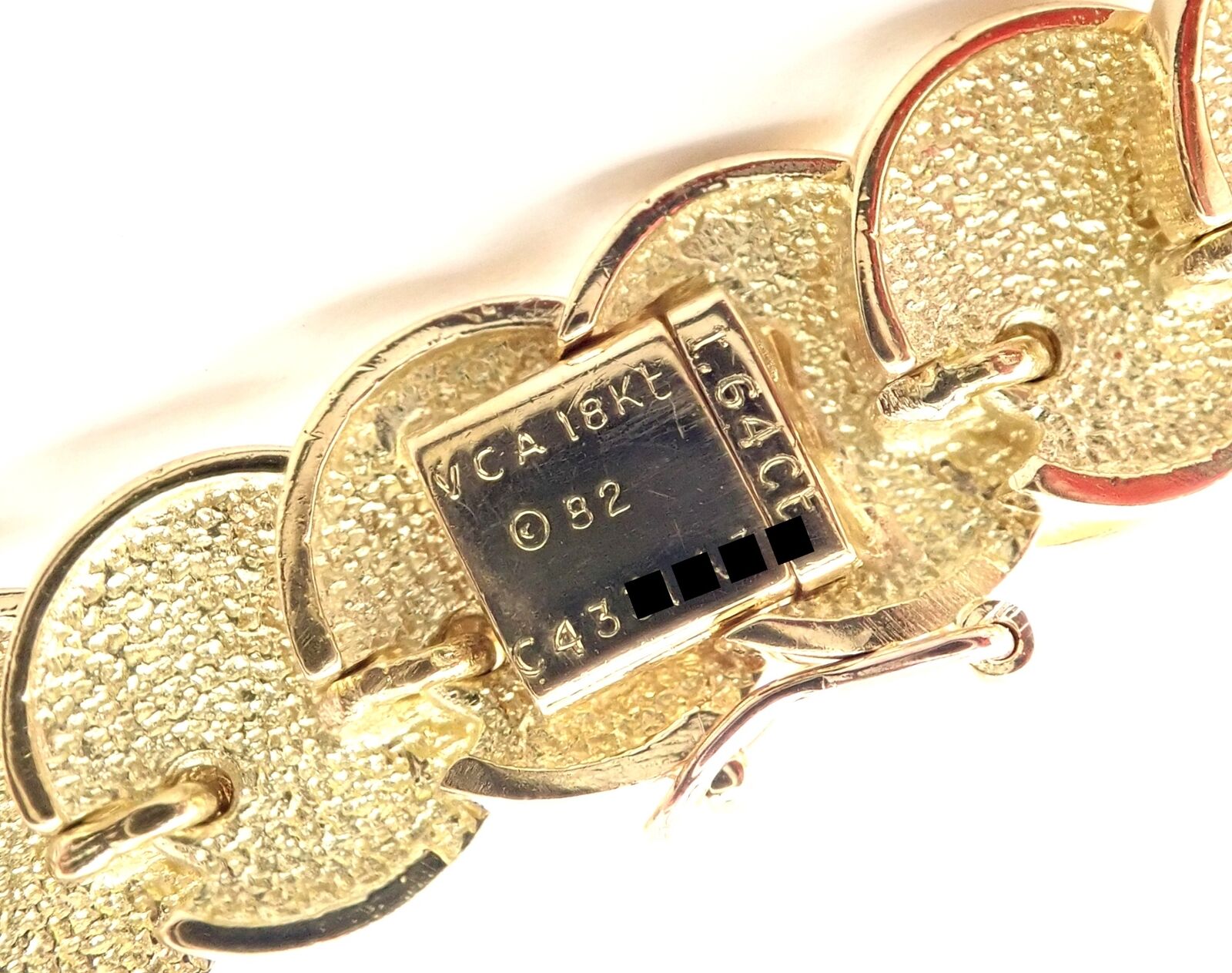 Rare! Vintage Authentic Van Cleef & Arpels 18k Yellow Gold Diamond Disc Necklace | Fortrove