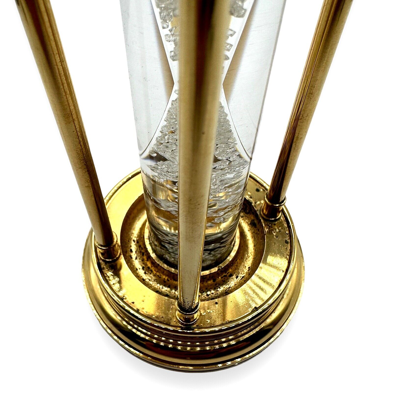 Authentic! De Beers Limited Edition Millennium 2000 Diamond Brass Hourglass | Fortrove