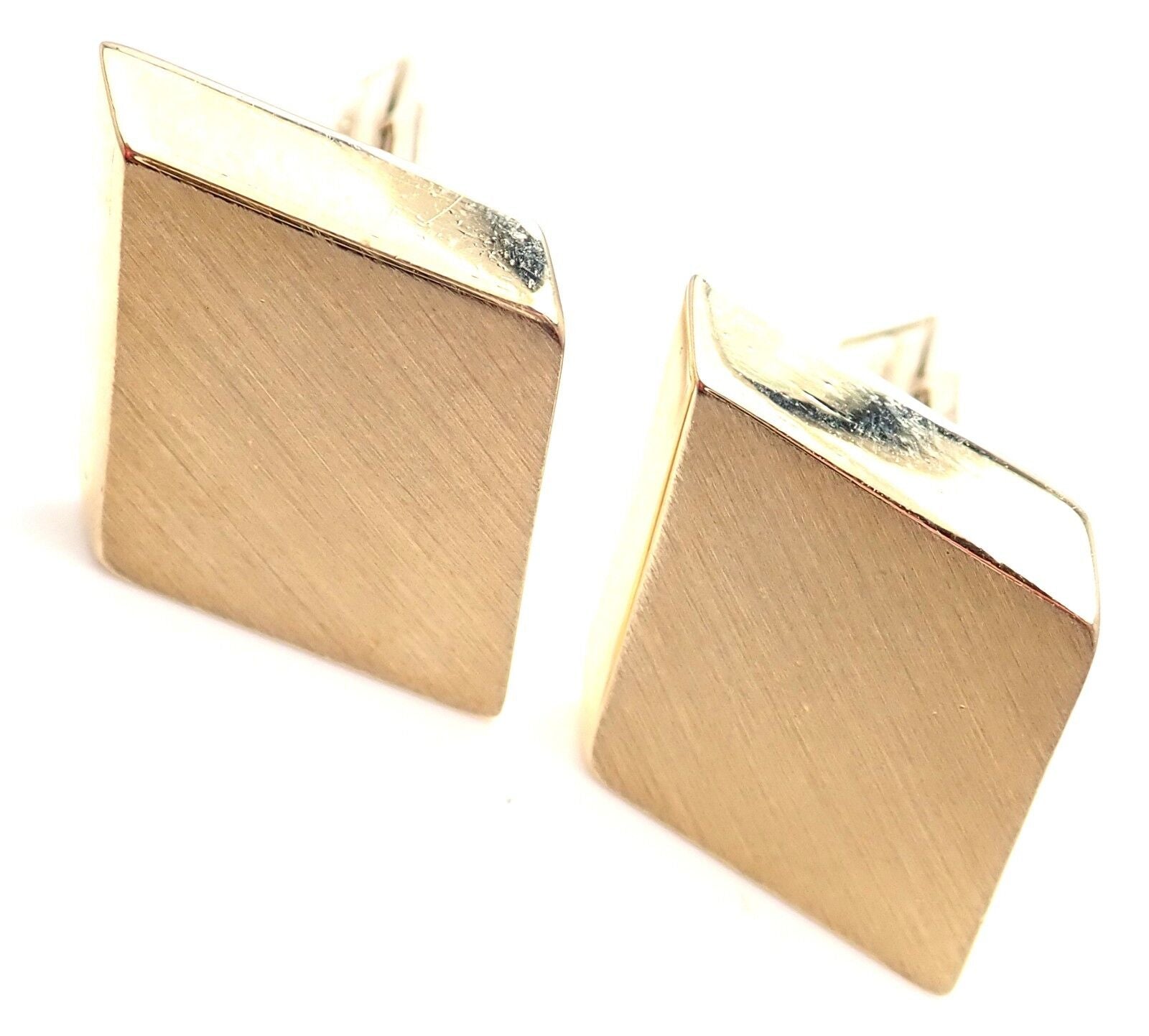 Rare! Authentic Vintage Tiffany & Co 14k Yellow Gold Cufflinks | Fortrove