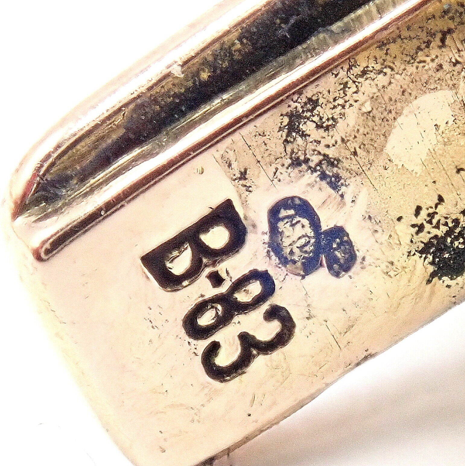 Vintage Estate Chunky 18k Yellow Gold Bracelet 8" 37g | Fortrove