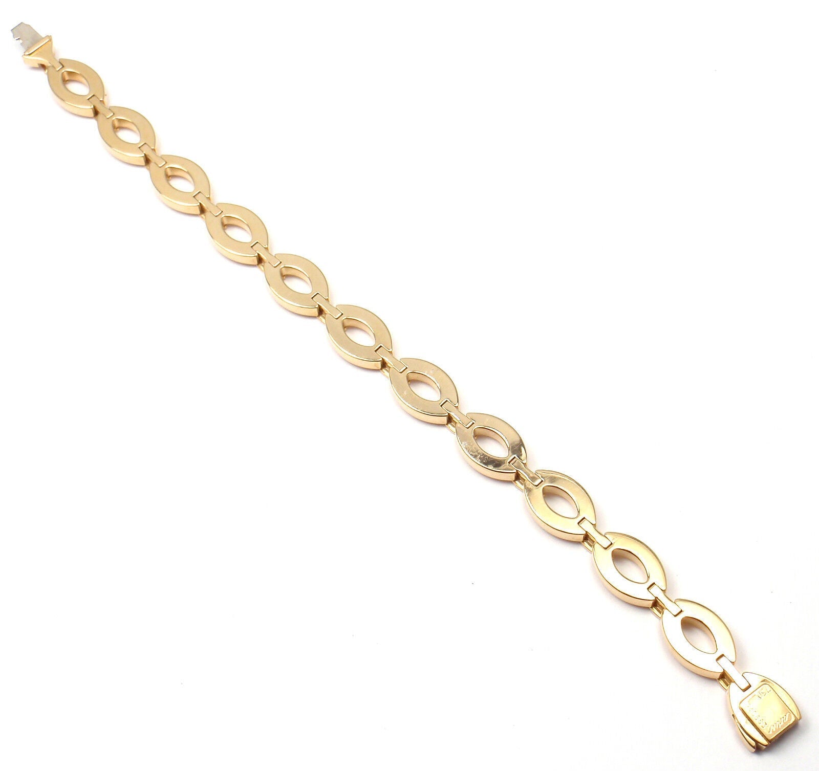 Rare! Authentic Cartier 18K Yellow Gold Diamond Diadea Link Bracelet | Fortrove