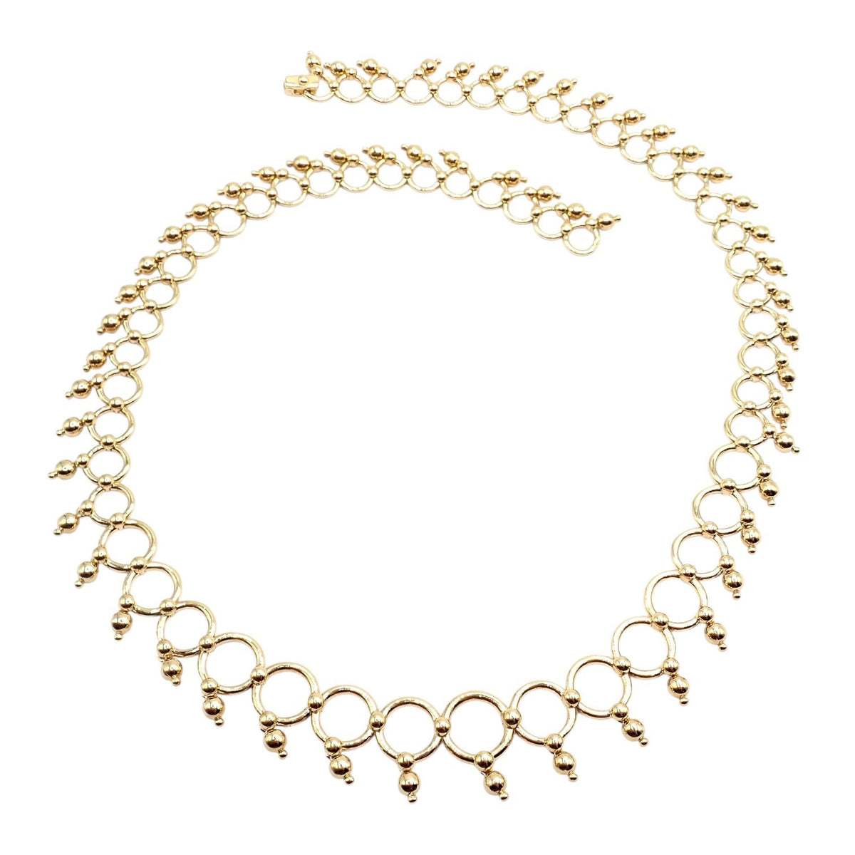 Tiffany & Co. Jewelry & Watches:Fine Jewelry:Necklaces & Pendants Vintage! Tiffany & Co 18k Yellow Gold Cleopatra Collar Necklace