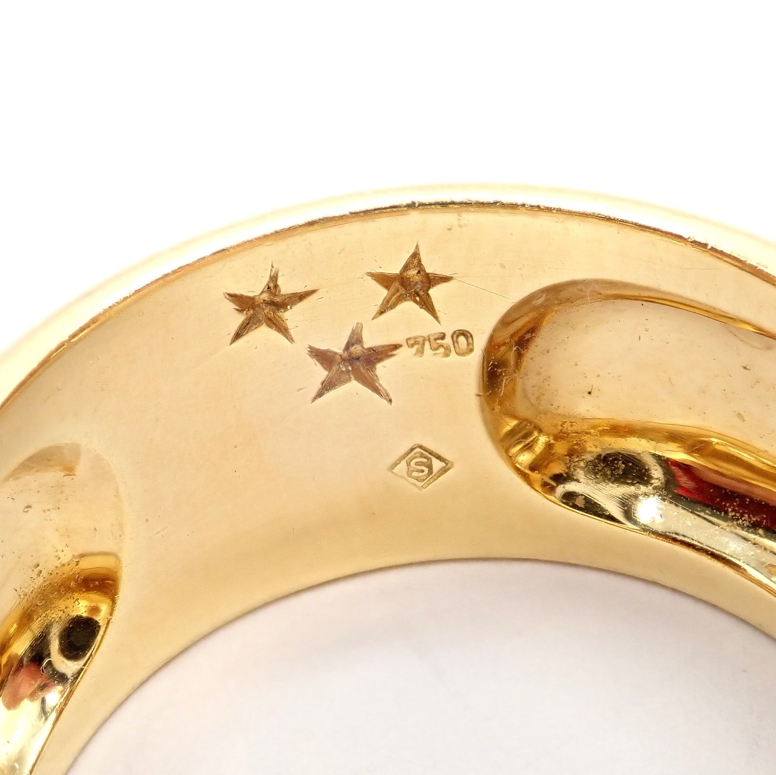 H.Stern Jewelry & Watches:Fine Jewelry:Rings Authentic! H. Stern 18k Yellow Gold Rutilated Quartz Ring sz 6.5