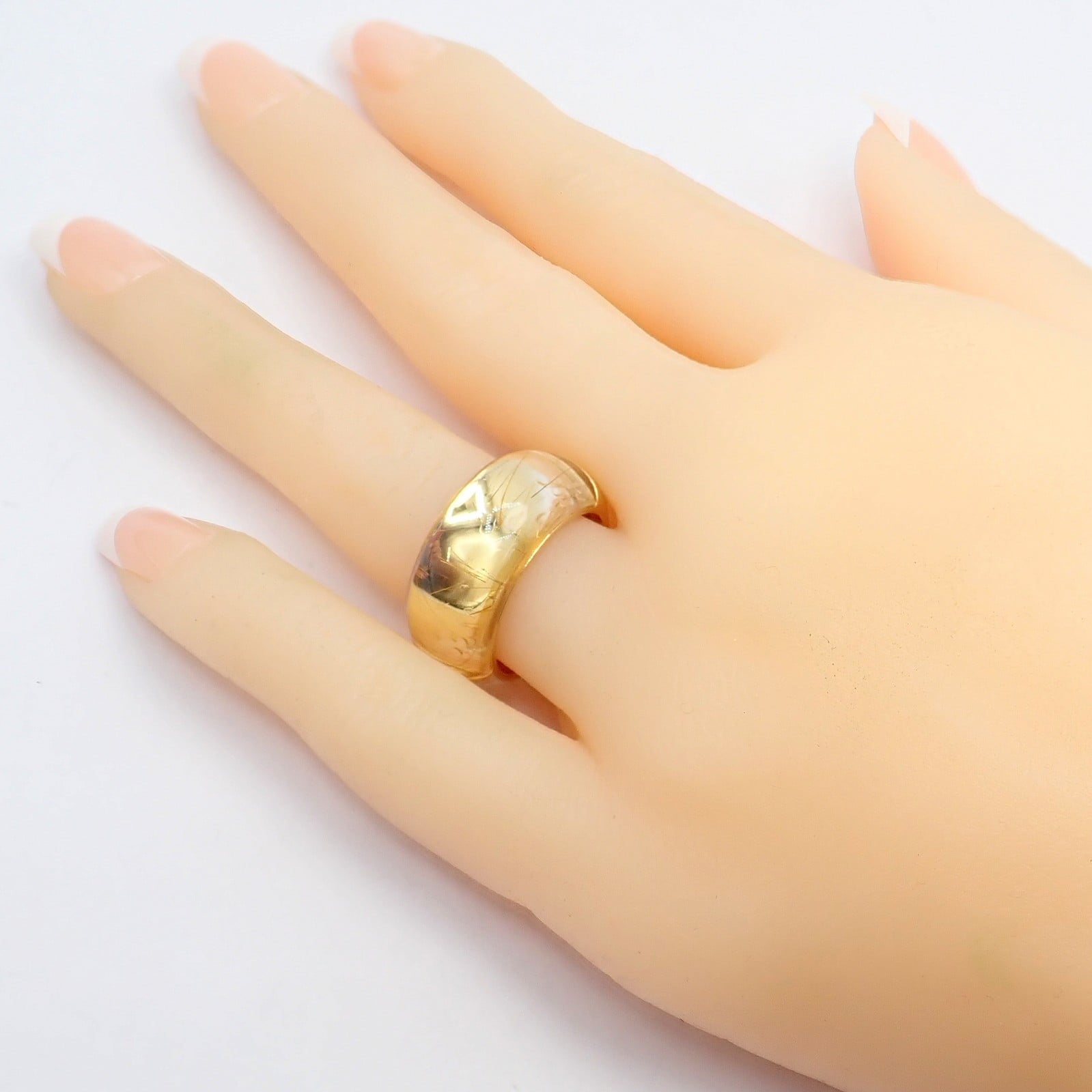 H.Stern Jewelry & Watches:Fine Jewelry:Rings Authentic! H. Stern 18k Yellow Gold Rutilated Quartz Ring sz 6.5