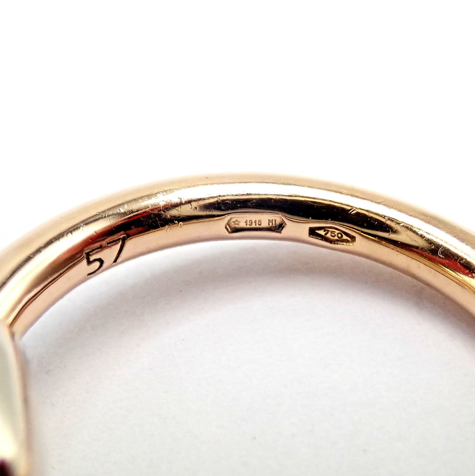 Authentic! Pomellato 18k Yellow Gold Nudo Maxi Classic Prasiolite Ring Sz 8 | Fortrove