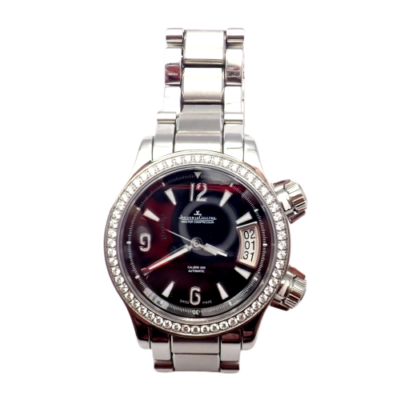 Jaeger LeCoultre Master Compressor Factory Diamond Automatic Watch +Extra Band | Fortrove