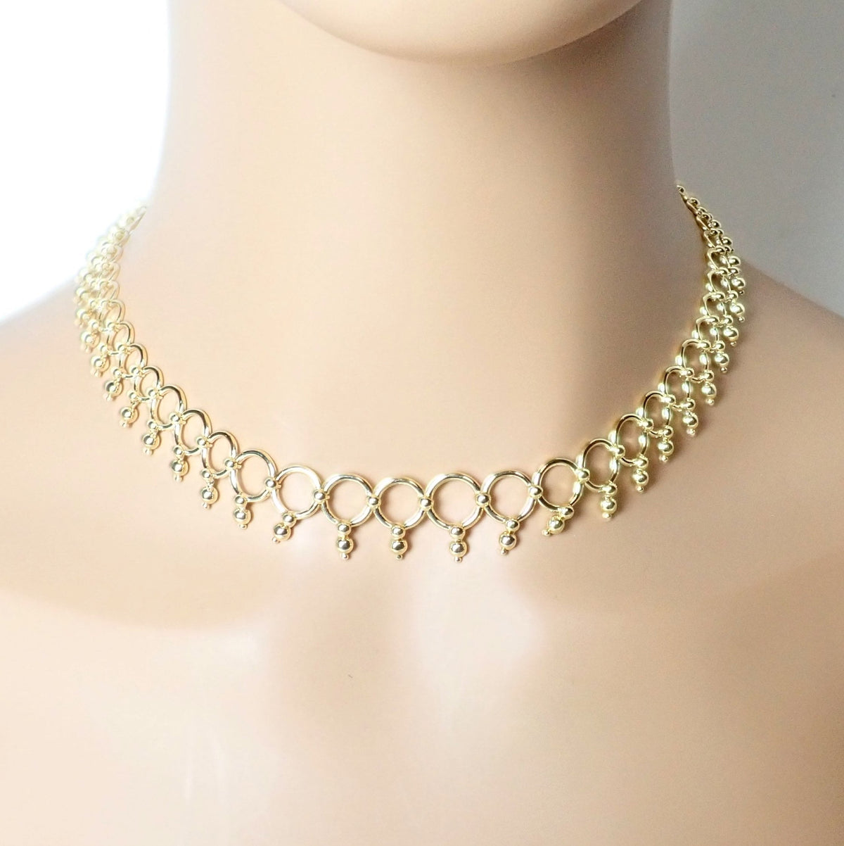 Tiffany & Co. Jewelry & Watches:Fine Jewelry:Necklaces & Pendants Vintage! Tiffany & Co 18k Yellow Gold Cleopatra Collar Necklace