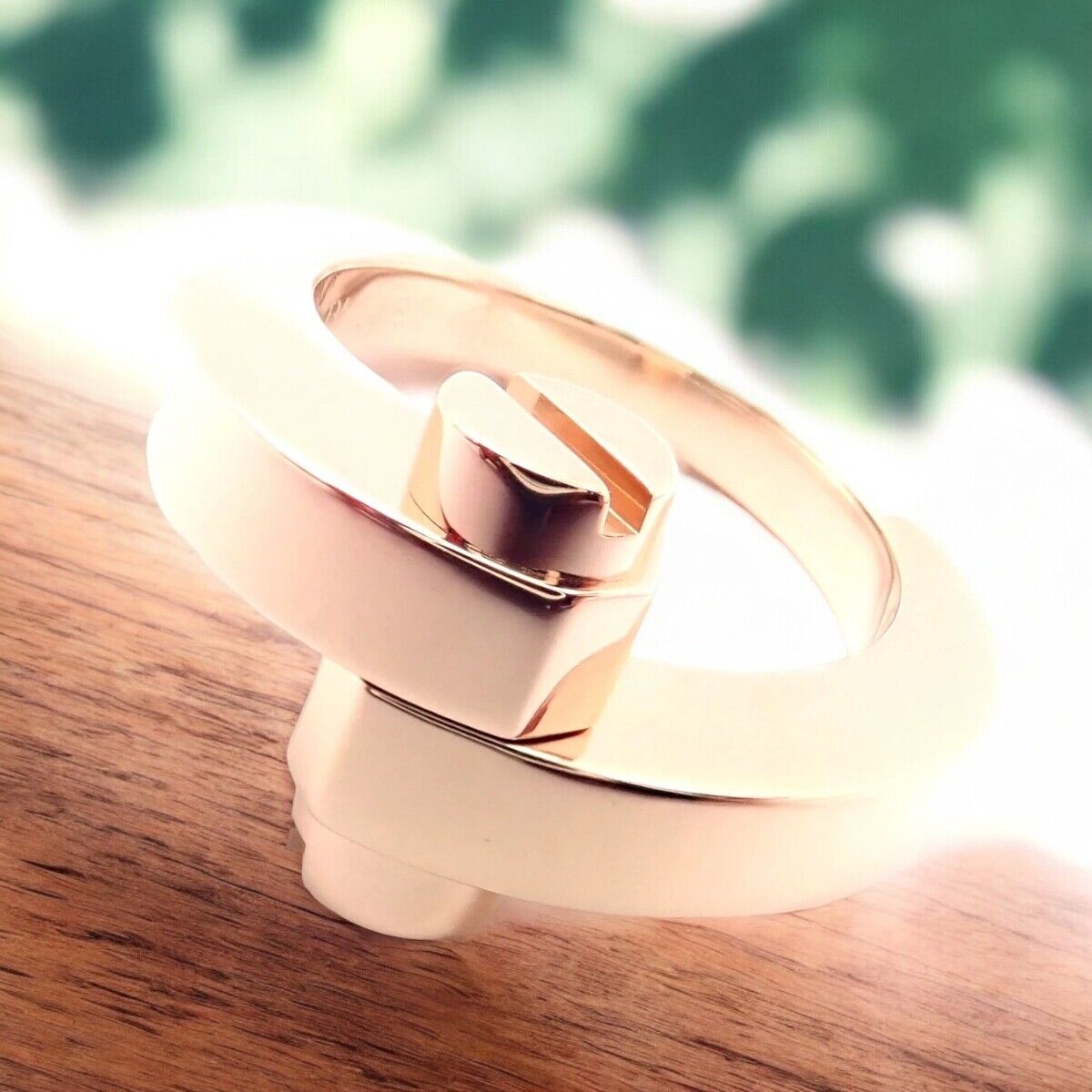 Cartier Jewelry & Watches:Fine Jewelry:Rings Authentic! Cartier Menotte 18k Rose Gold Band Ring