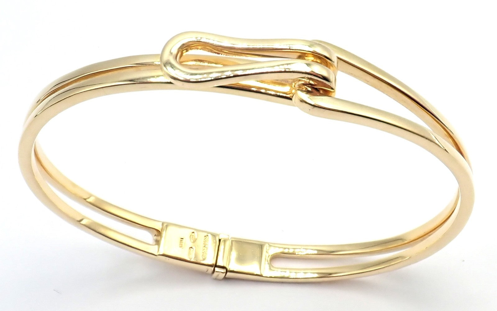 Rare! Authentic! Tom Ford 18k Yellow Gold Bangle Bracelet | Fortrove
