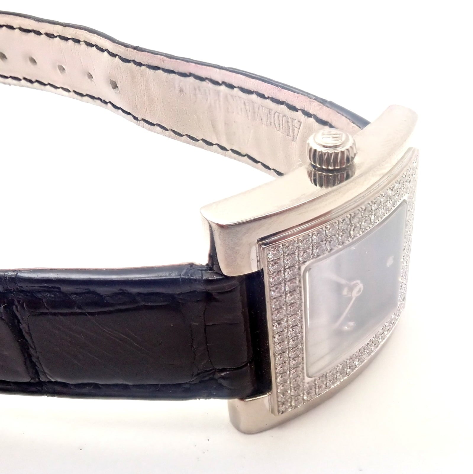 Audemars Piguet Jewelry & Watches:Watches, Parts & Accessories:Watches:Wristwatches Authentic! Vintage Audemars Piguet 18k White Gold 1.15ct Diamond Ladies Watch