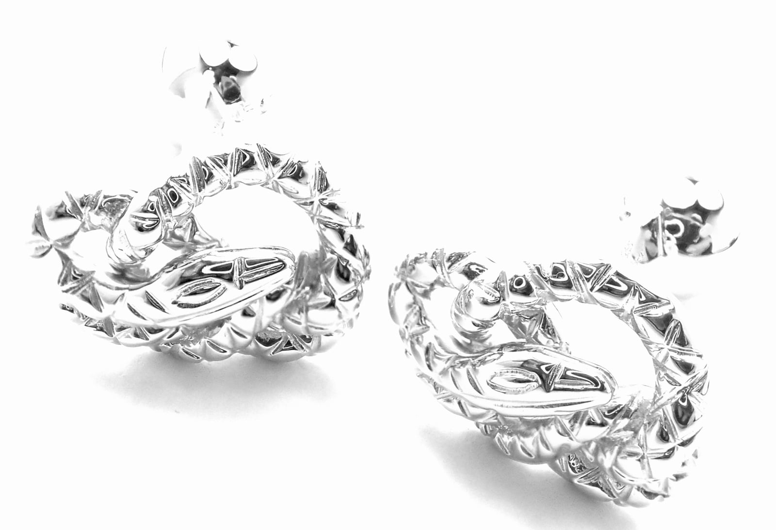Tom Ford Jewelry & Watches:Men's Jewelry:Cufflinks Rare! Authentic Tom Ford 18k White Gold Snake Cufflinks Box