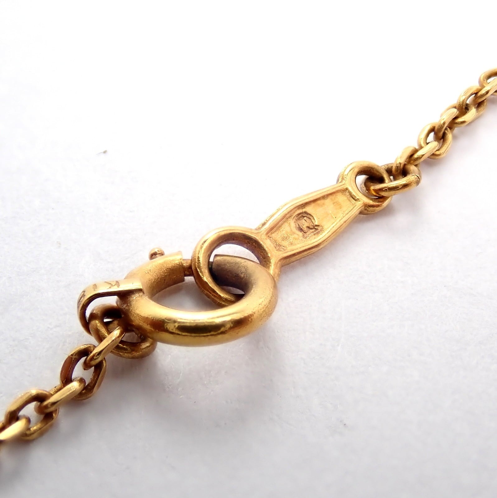 Mikimoto Jewelry & Watches:Fine Jewelry:Necklaces & Pendants Authentic! Mikimoto 18k Yellow Gold Stained Glass Window Pendant Necklace