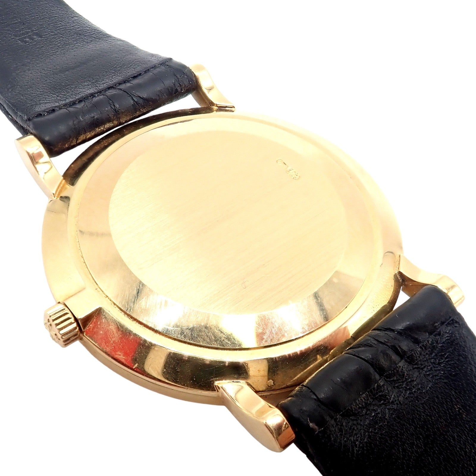Patek Philippe 18k Yellow Gold Calatrava Manual Wind Roman Dial Watch | Fortrove