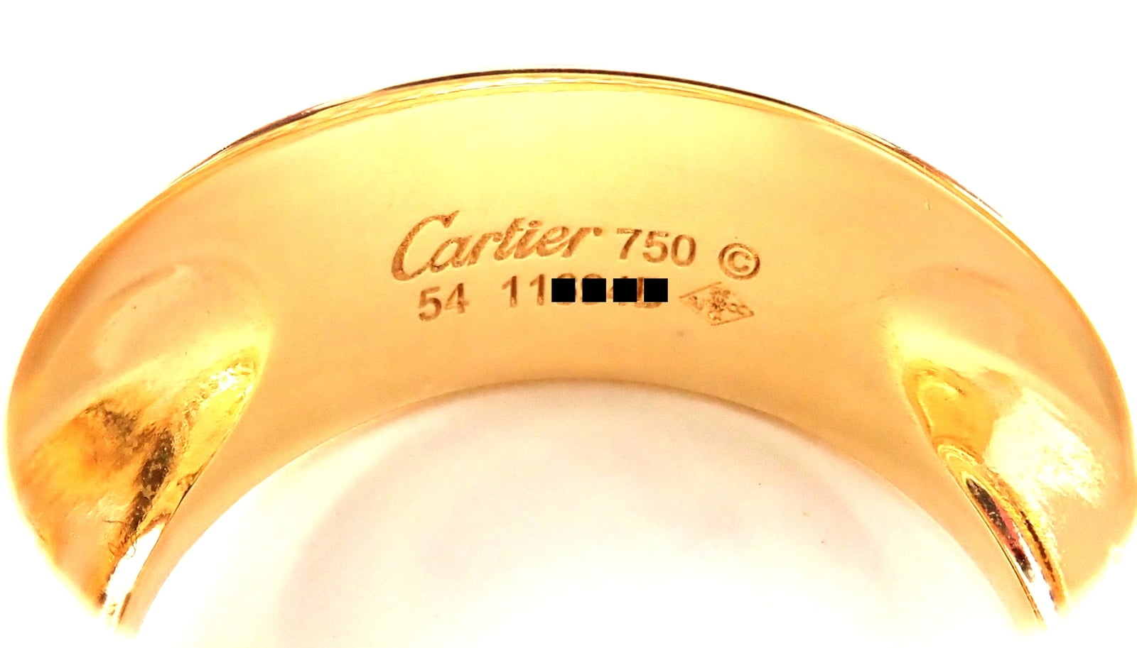 Cartier Jewelry & Watches:Fine Jewelry:Rings Authentic! Cartier Panthere Griffe 18k Yellow Gold 2.50ctw Diamond Band Ring