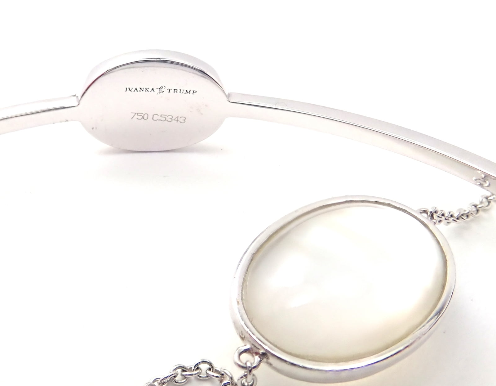 Ivanka Trump Jewelry & Watches:Fine Jewelry:Jewelry Sets Ivanka Trump Bubble 18k Gold Diamond Crystal MOP Set Necklace Bracelet Earrings
