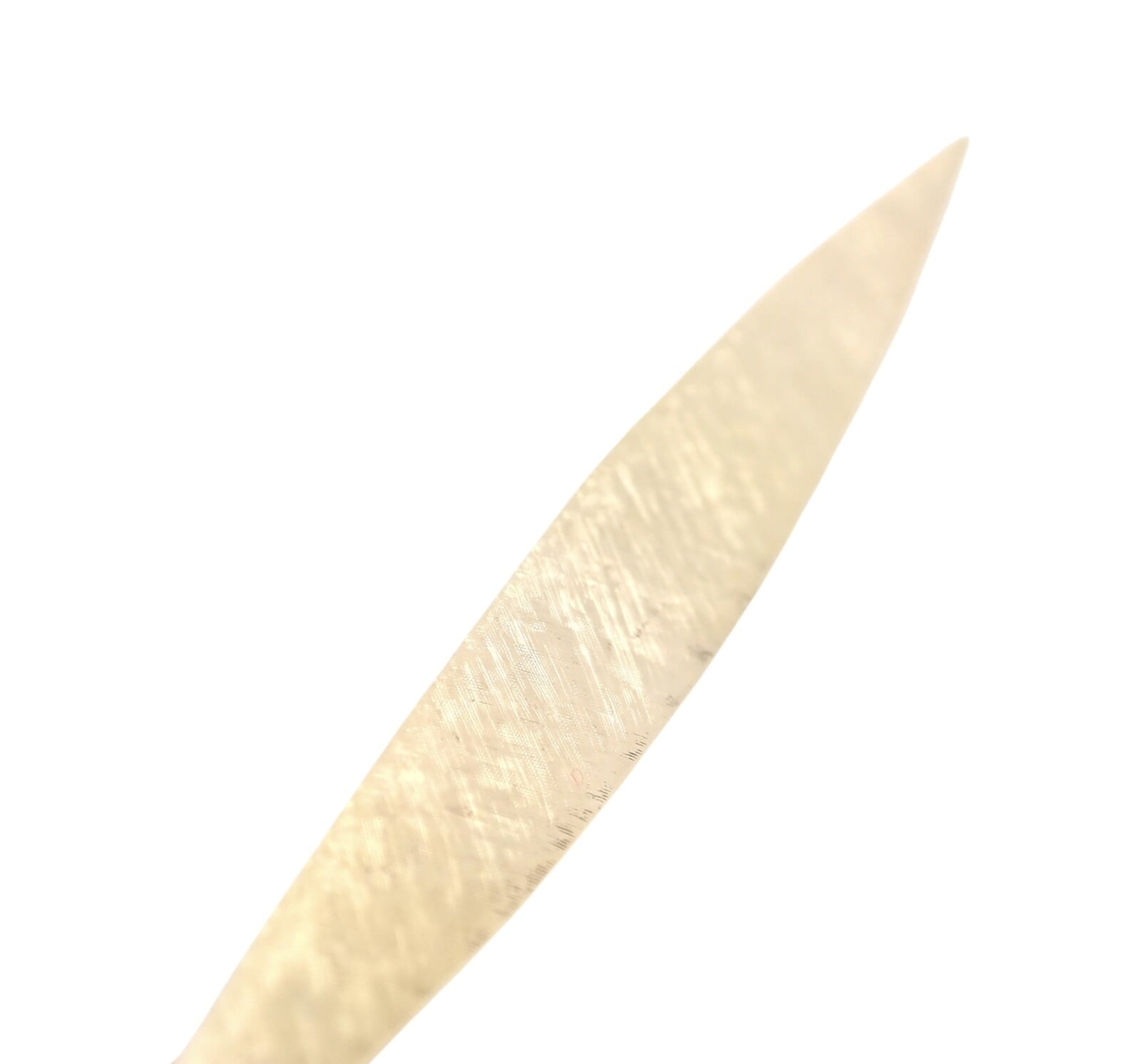 Rare! Vintage Authentic Cartier Dinh Van 18k Yellow Gold Long Quill Brooch Pin | Fortrove