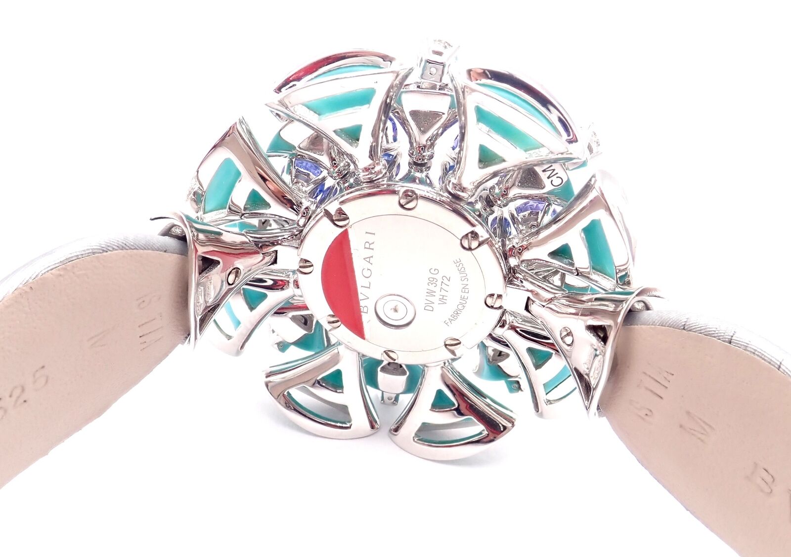 Bulgari Jewelry & Watches:Watches, Parts & Accessories:Watches:Wristwatches Authentic! Bulgari Divas Dream 18k White Gold Diamond Turquoise Tanzanite Watch