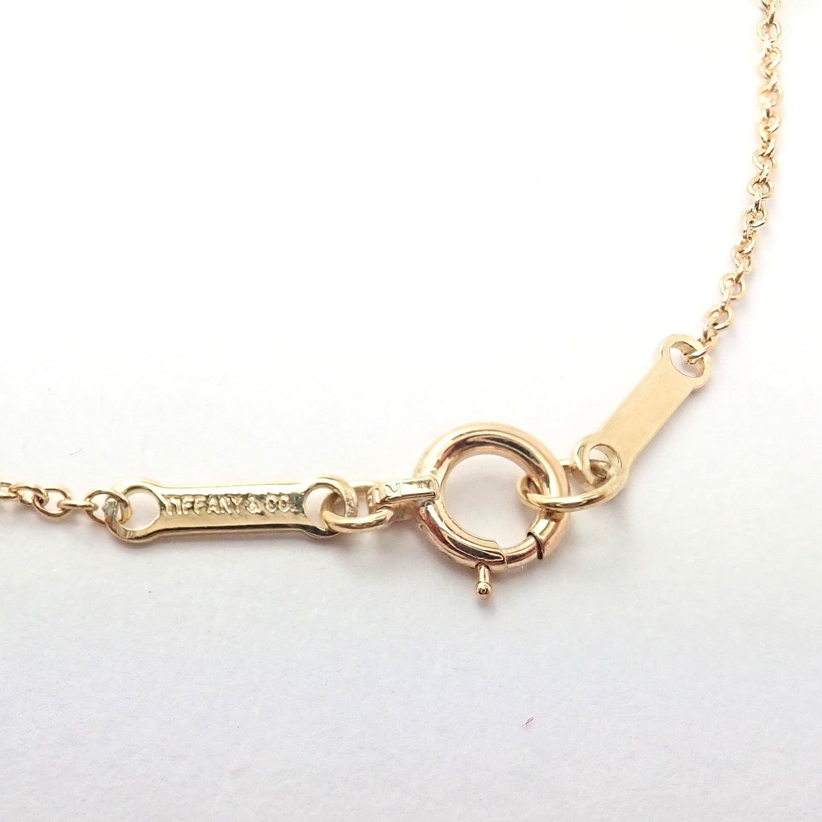 Tiffany & Co. Jewelry & Watches:Fine Jewelry:Necklaces & Pendants Authentic! Tiffany & Co Peretti 18k Yellow Gold Vintage Bean Necklace 14.5"
