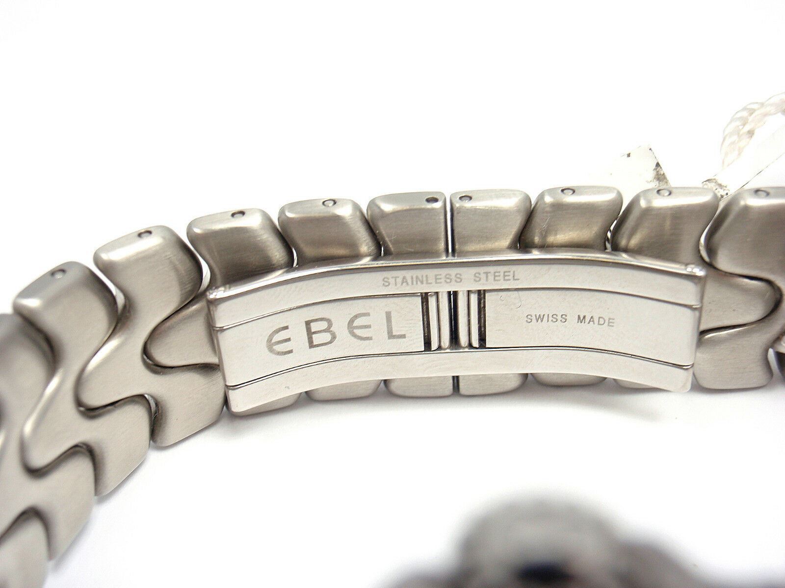 Ebel Jewelry & Watches:Watches, Parts & Accessories:Watches:Wristwatches Sharp! Authentic Ebel Stainless Steel Blue Dial Sportwave World Time Watch