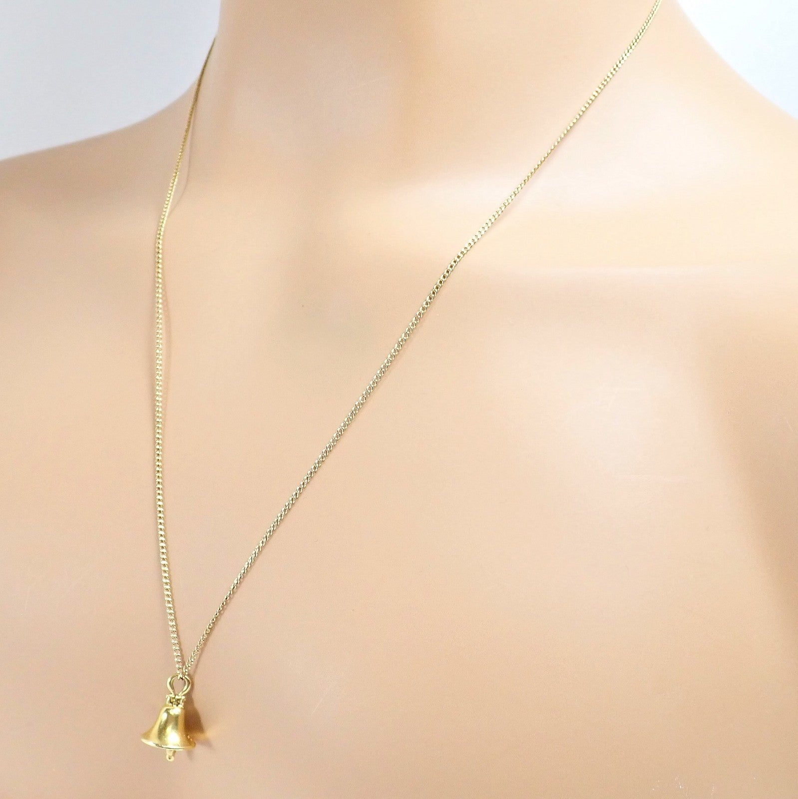 Rare! Tiffany & Co Ralph Lauren 18k Yellow Gold Nautical Bell Pendant Necklace | Fortrove
