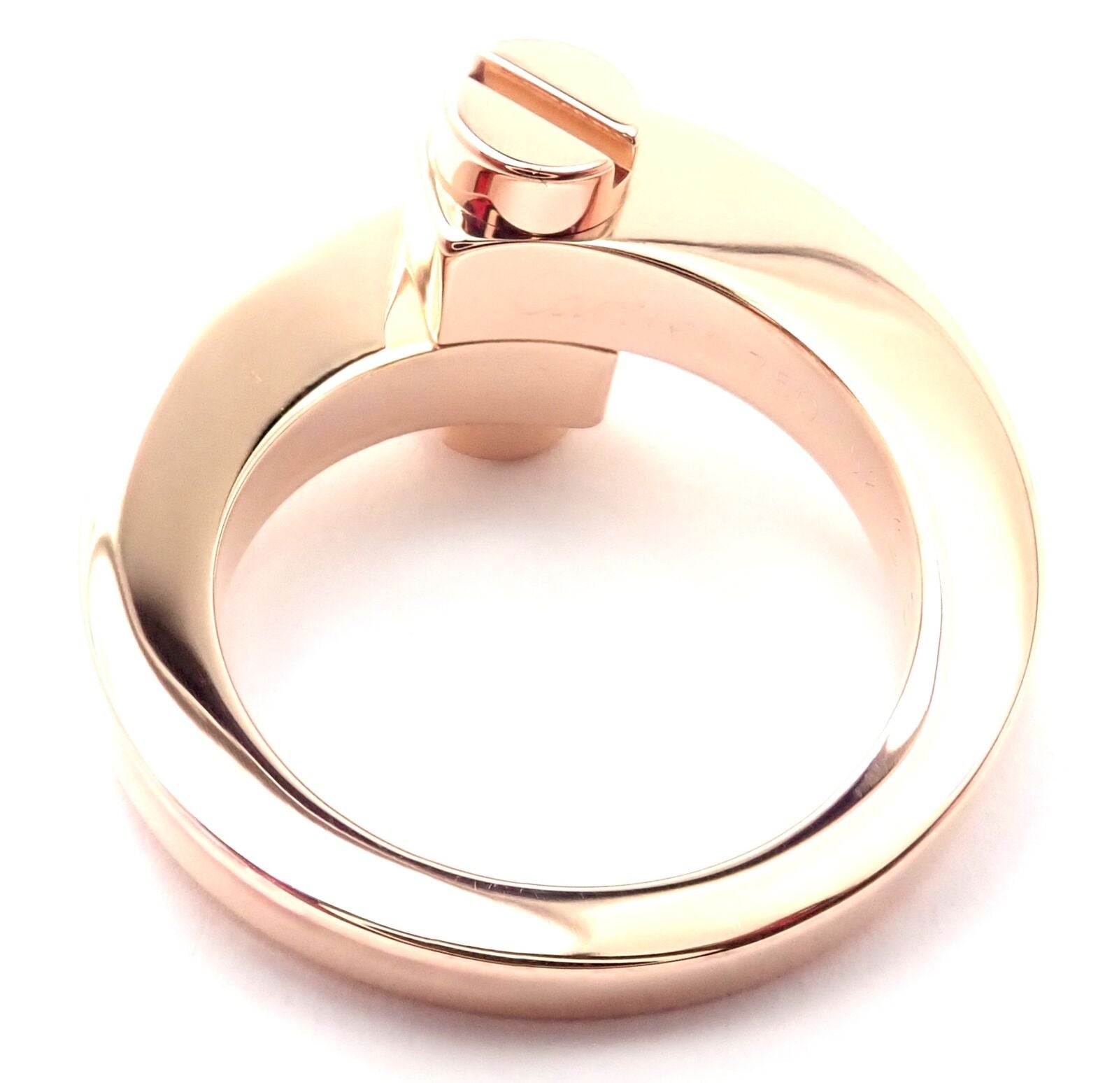 Cartier Jewelry & Watches:Fine Jewelry:Rings Authentic! Cartier Menotte 18k Rose Gold Band Ring