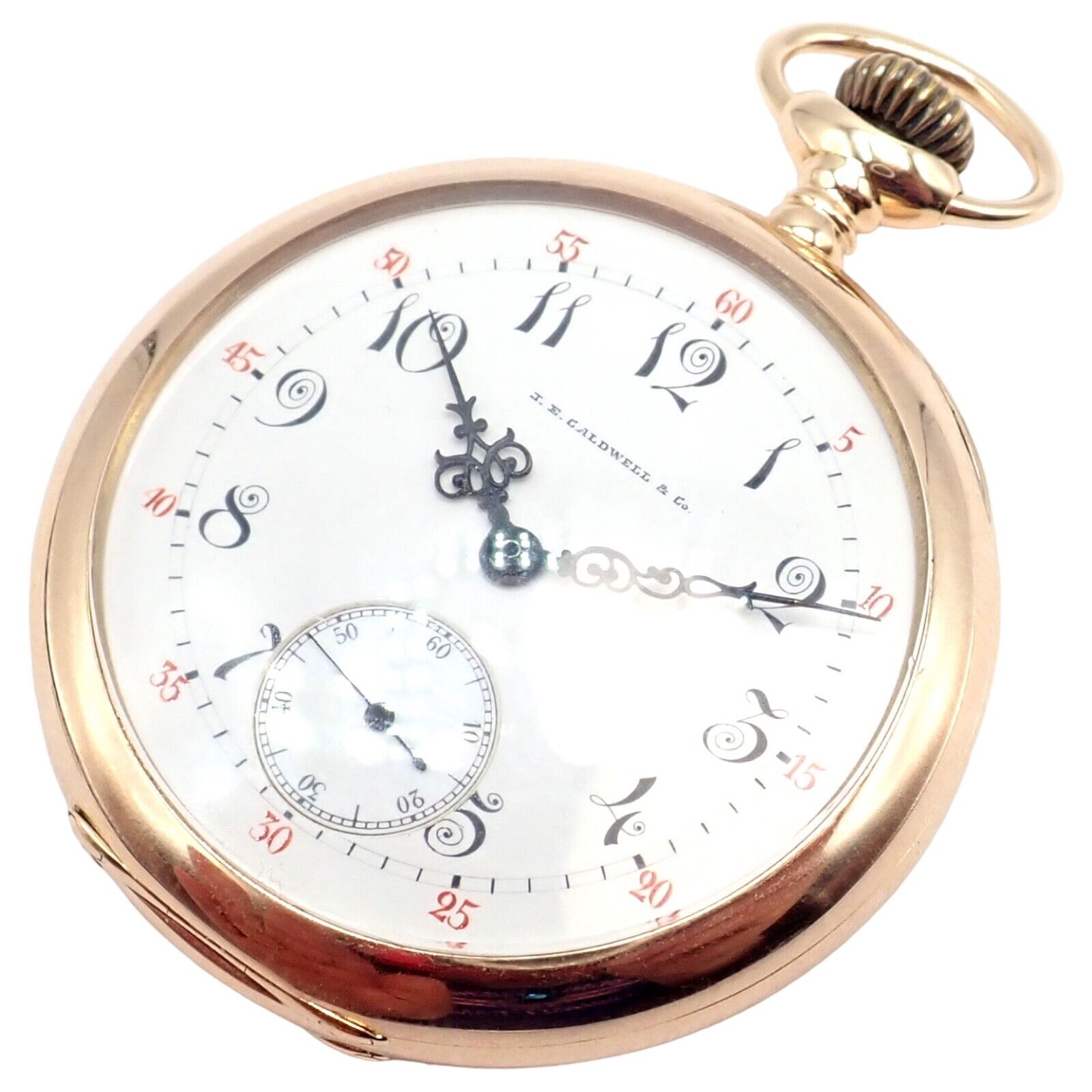 J.E. Caldwell 46mm 14k Yellow Gold Vacheron Constantin Pocket Watch c. 1890's | Fortrove