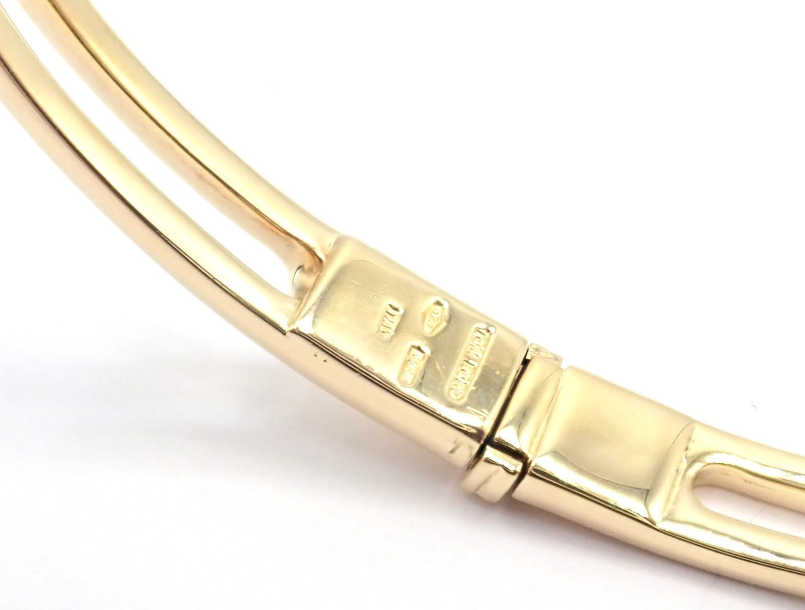 Rare! Authentic! Tom Ford 18k Yellow Gold Bangle Bracelet | Fortrove