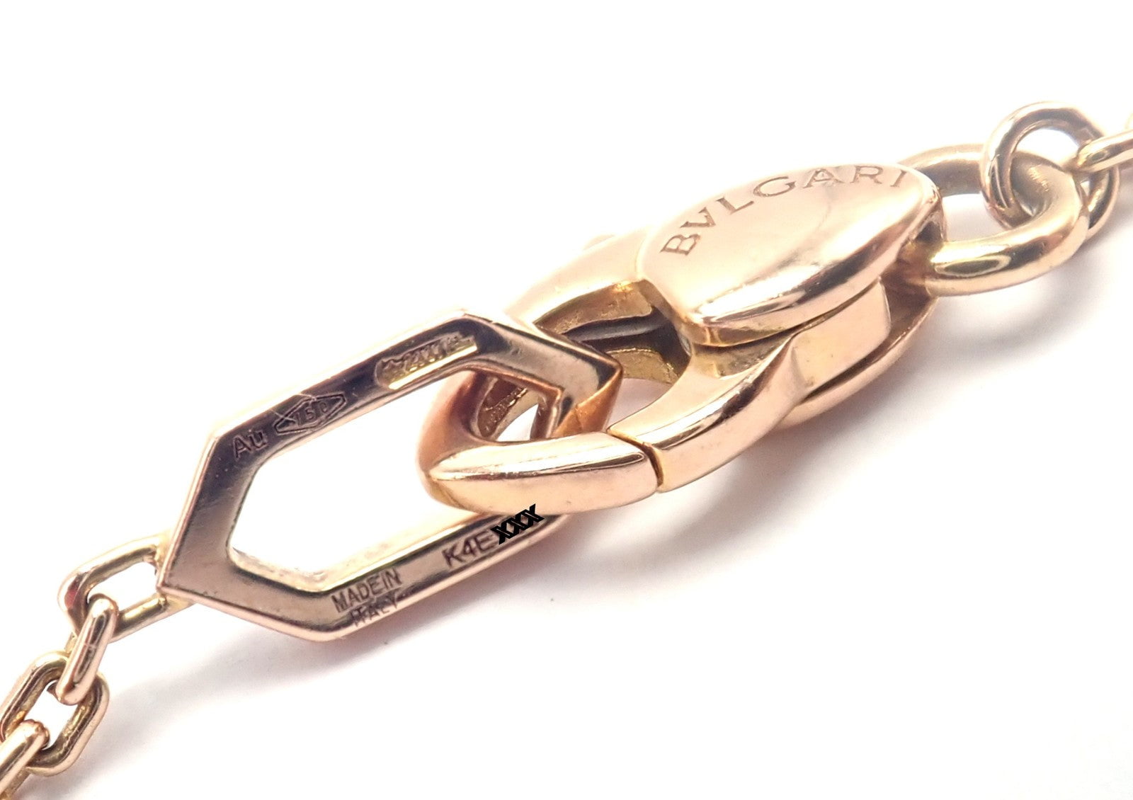 Bulgari Jewelry & Watches:Fine Jewelry:Necklaces & Pendants Authentic Bulgari Bvlgari Serpenti 18k Rose Gold Pave Diamond Rubellite Necklace