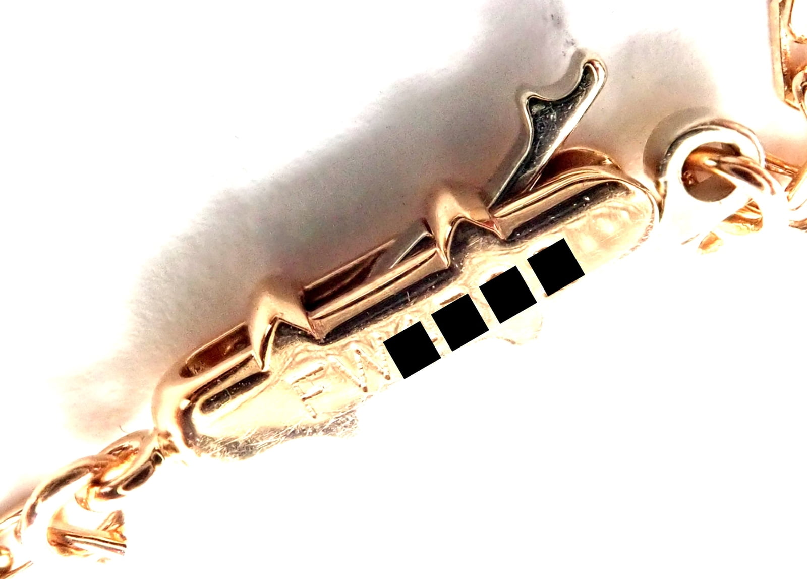 Cartier Jewelry & Watches:Fine Jewelry:Necklaces & Pendants Authentic! Cartier 18K Rose & White Gold Double C Heart Pendant Chain Necklace