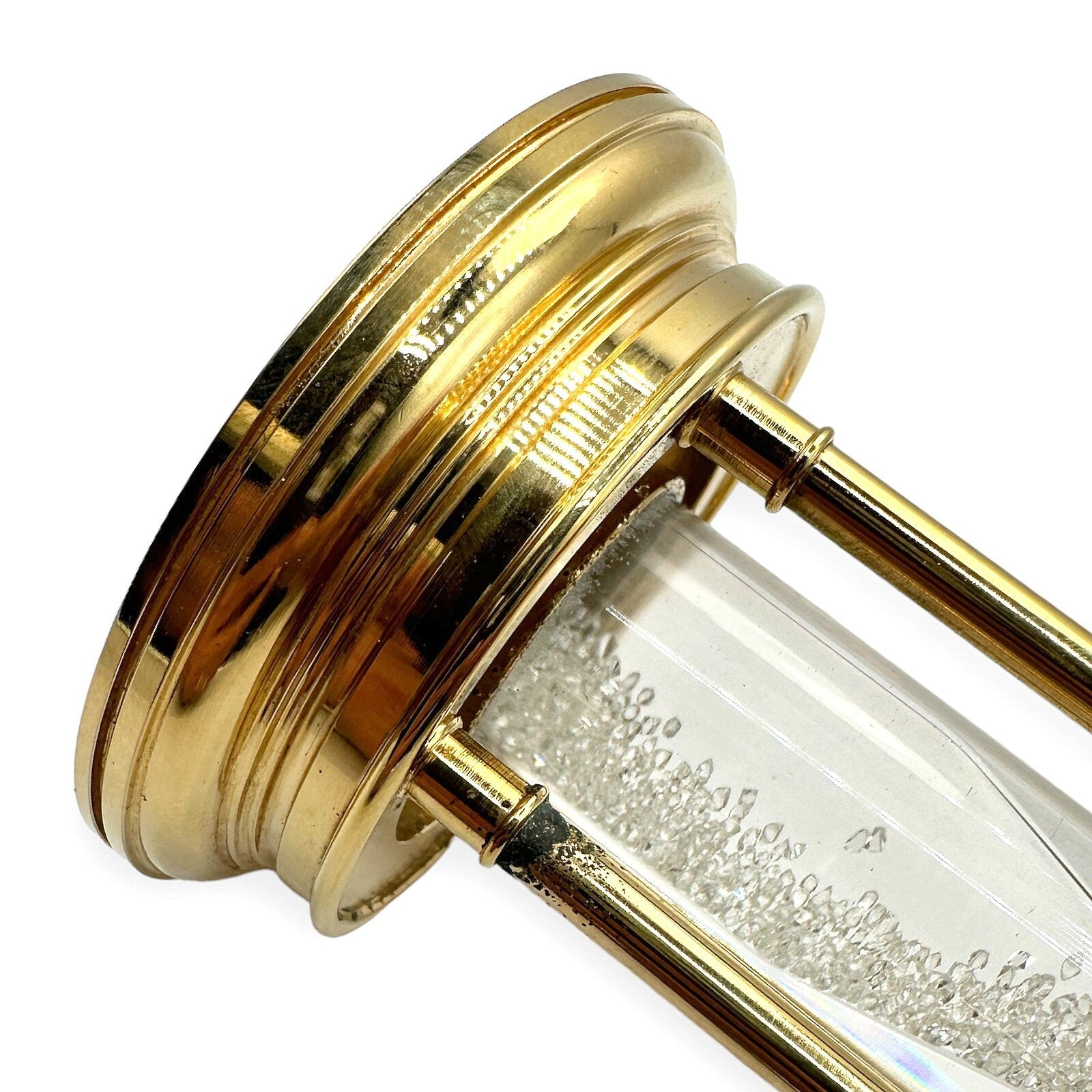 DeBeers Collectibles:Decorative Collectibles:Clocks:Other Clocks Authentic! De Beers Limited Edition Millennium 2000 Diamond Brass Hourglass