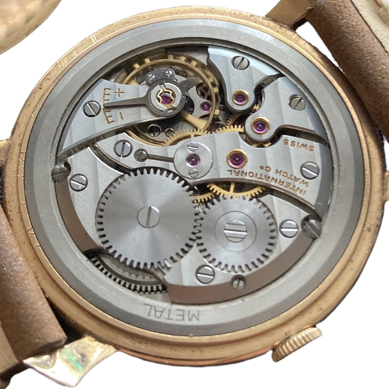 International Watch Co Jewelry & Watches:Watches, Parts & Accessories:Watches:Wristwatches Authentic! IWC Schaffhausen International Watch Co 18k Yellow Gold Manual Watch