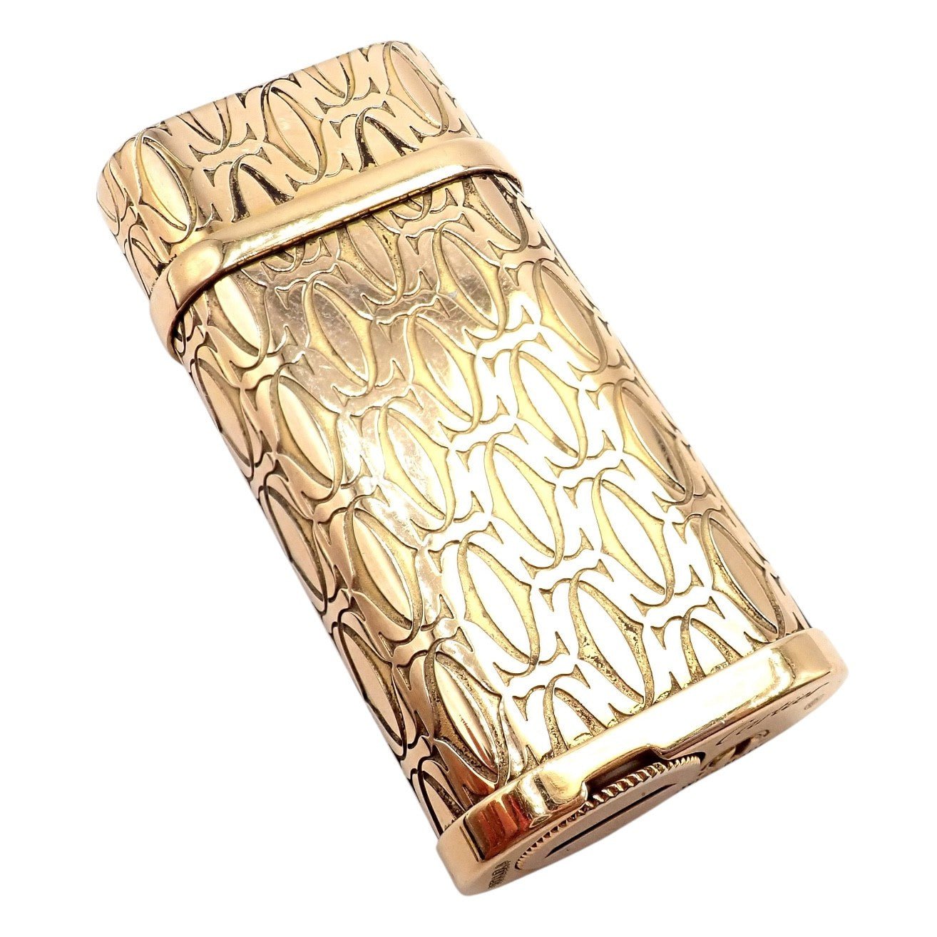 Vintage Cartier Pasha Rose Gold Tone Lighter | Fortrove