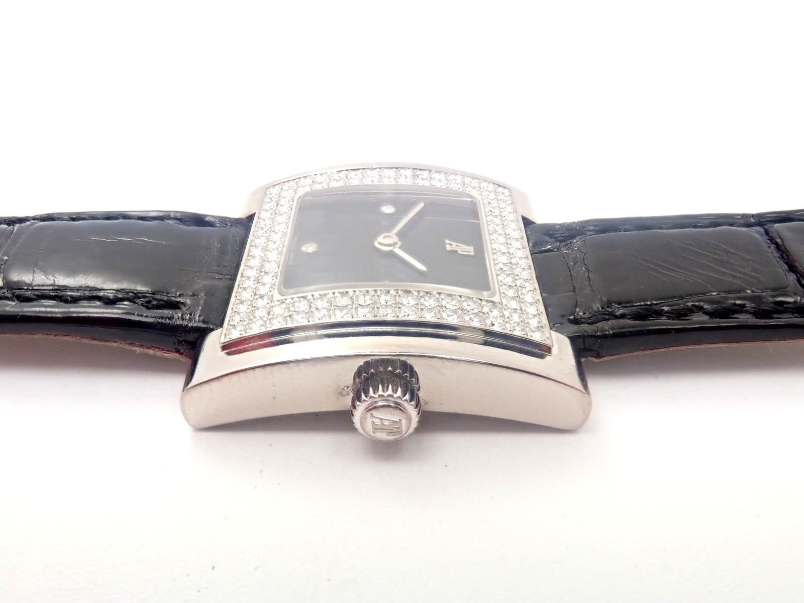 Audemars Piguet Jewelry & Watches:Watches, Parts & Accessories:Watches:Wristwatches Authentic! Vintage Audemars Piguet 18k White Gold 1.15ct Diamond Ladies Watch