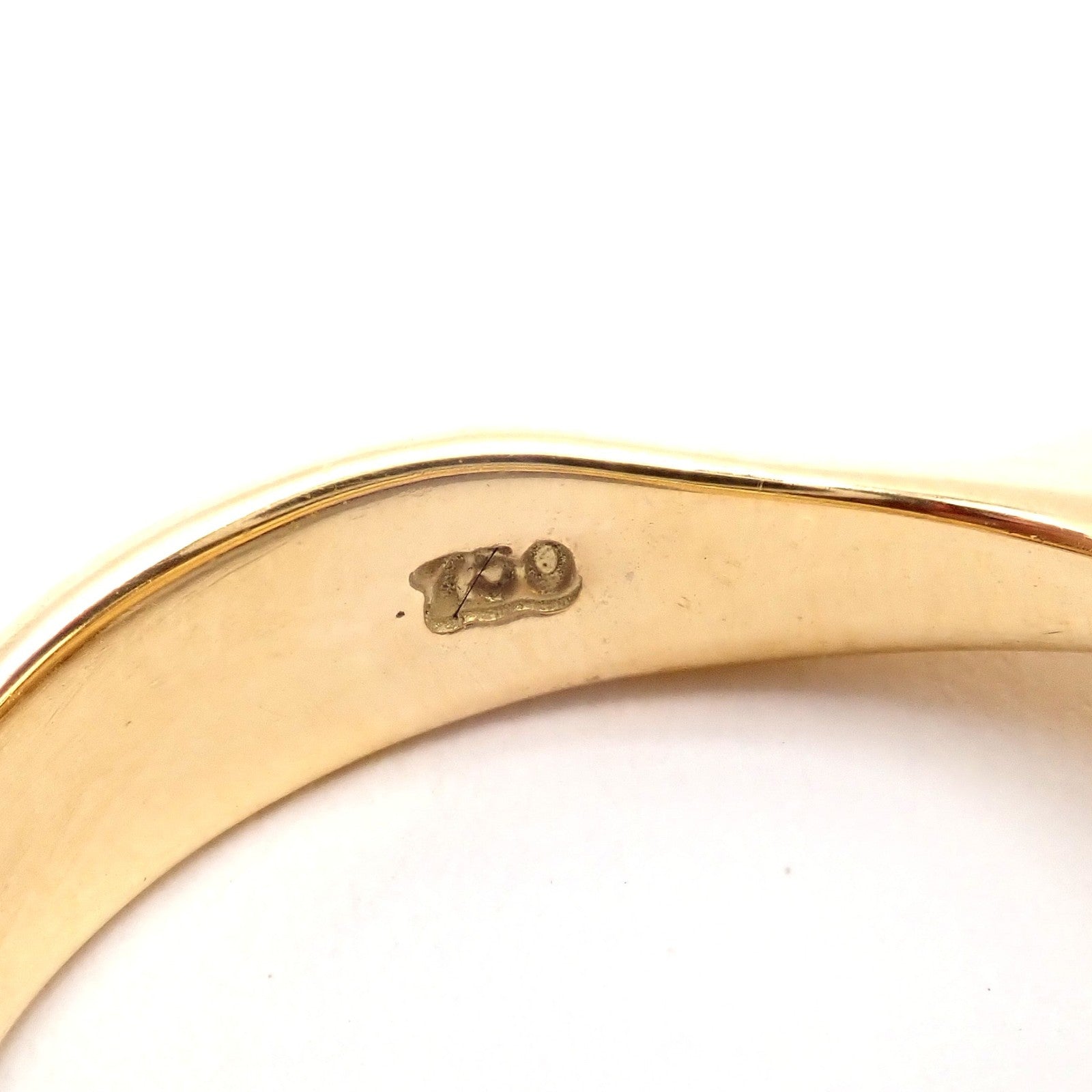 Authentic! Vintage Tiffany & Co. 18k Yellow Gold Peretti Calla Lily Ring Sz 5 | Fortrove