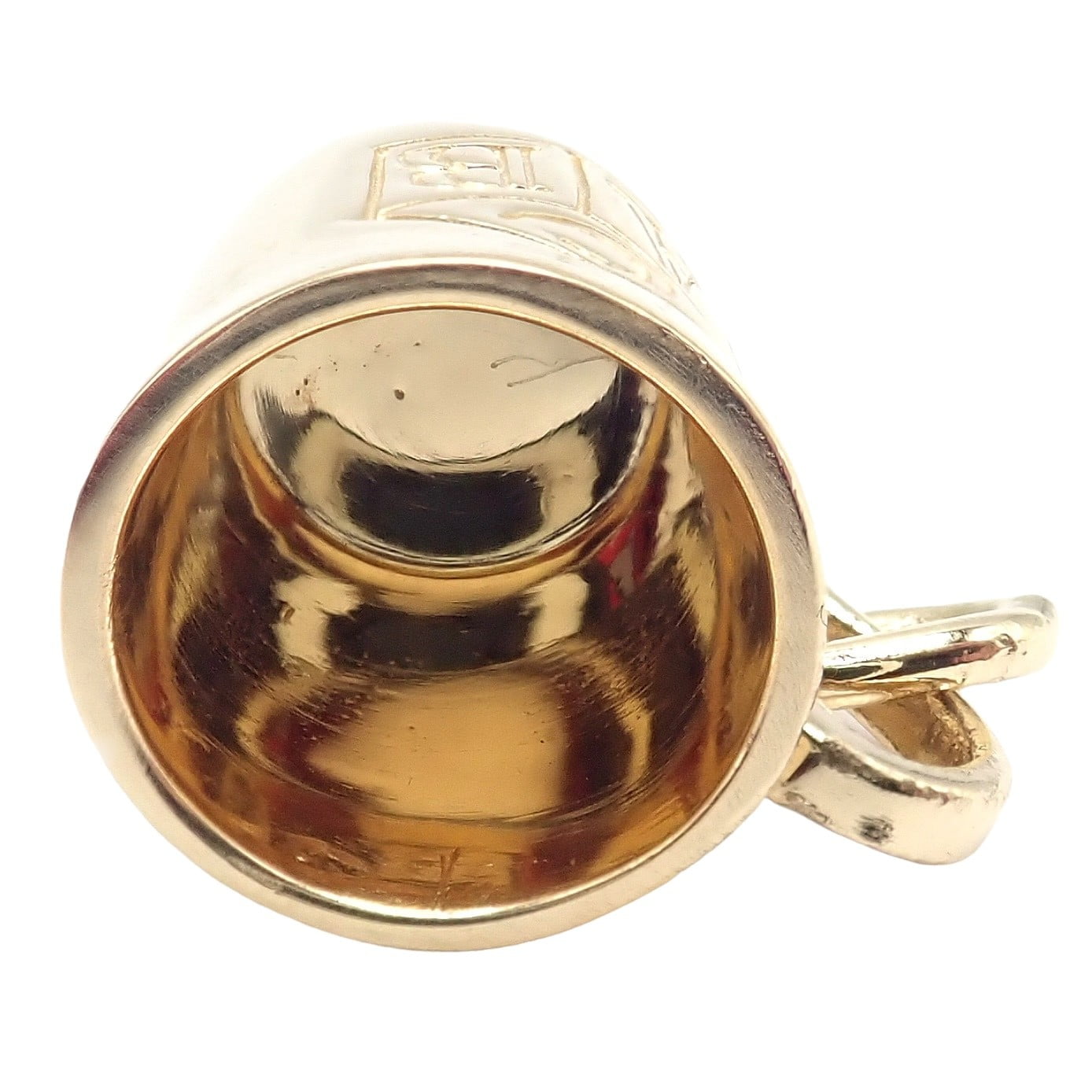 Tiffany & Co. Jewelry & Watches:Fine Jewelry:Necklaces & Pendants Rare Vintage Tiffany & Co. 18k Yellow Gold ABC Child Baby Cup Charm
